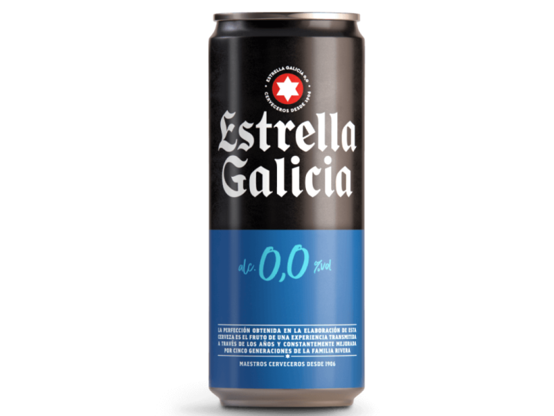 ESTRELLA GALICIA 0.0% LATA 24x33cl