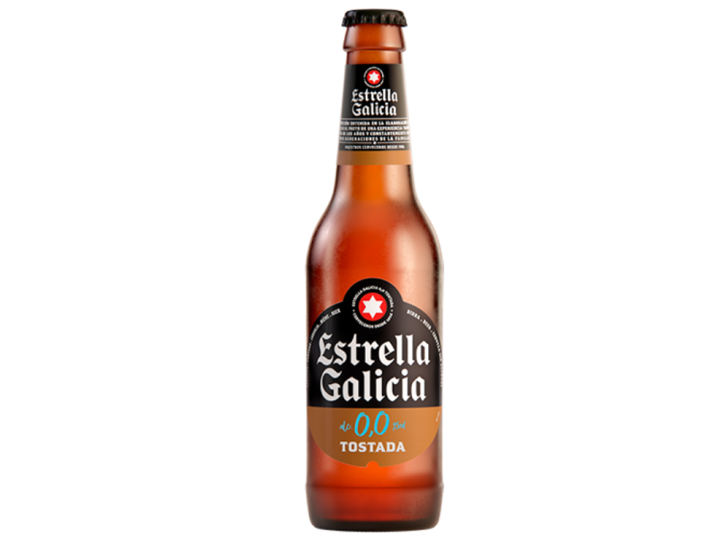 ESTRELLA GALICIA 0.0 TOSTADA 4x6x25cl