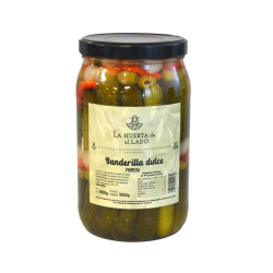 JJJ - LA HUERTA DE AL LADO BANDERILLA DULCE 1/2 GALON 6x1.8Kg net