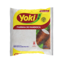 FARINHA DE MANDIOCA YOKI / 24X500GR.