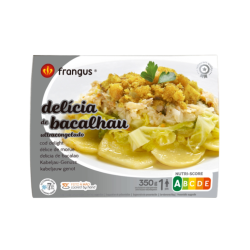 REI DOS FRANGOS DELICIA DE BACALHAU 12x350gr