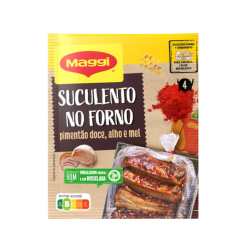 MAGGI SUCULENTO NO FORNO PIMIENTAO DOCE, ALHO E MEL 16x30gr