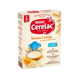CERELAC BANANA LARANJA NESTLE 9x250gr