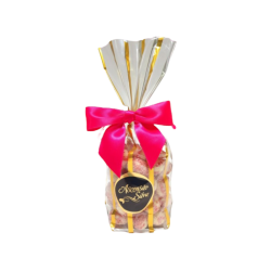 ASCENÇAO SILVA ALMENDRA CHOC.BRANCO C/FLOCOS FRAMBOESA 8x150gr
