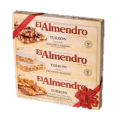 EL ALMENDRO PACK REGALO 3 BARRITAS 12x225gr