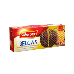 SABOROSA BELGAS COB. CHOCOLATE 12x198gr