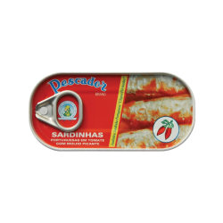 PESCADOR PESCADOR SARDINHA EM TOMATE PICANTE 25x56gr