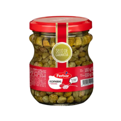 FERBAR ALCAPARRAS EM VINAGRE 6x180gr