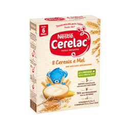 NESTLE CERELAC 8 CEREAIS E MEL 9x250gr