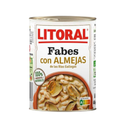 LITORAL FAVAS CON ALMEJAS 10x440gr