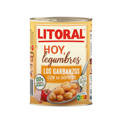 LITORAL HOY GARBANZOS 15x440gr