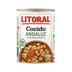 LITORAL COCIDO ANDALUZ 15x425gr