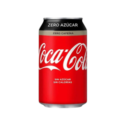 COCA COLA ZERO SIN CAFEINA LATA 24x33cl