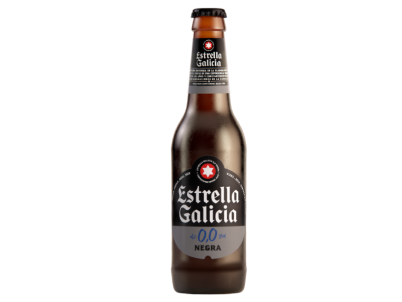 ESTRELLA GALICIA 0.0 NEGRA 4x6x25cl