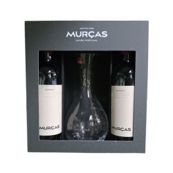 QTA.MURCAS RESERVA TINTO+DECANTER DOURO PACK 2x75cl