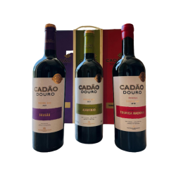 CADAO SOUSAO/ ALVARINHO/ TOURIGA NACIONAL DOURO 3x75cl