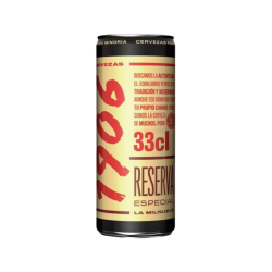 ESTRELLA GALICIA 1906 NO PACK LATA 4x6x33cl