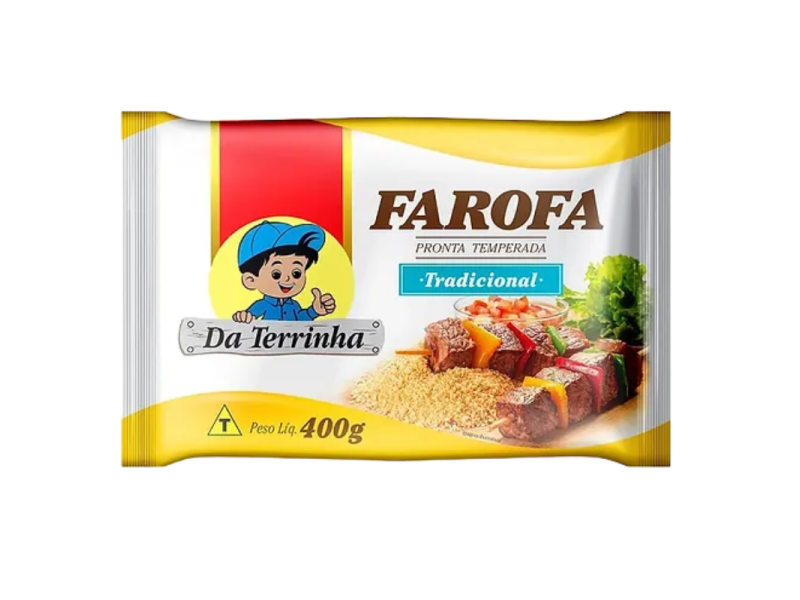 DA TERRINHA FAROFA PRONTA TRADICIONAL 12x400gr