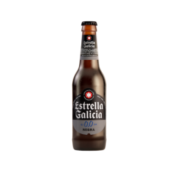 ESTRELLA GALICIA 0.0 6 MALTAS NEGRA VIDRIO 4x6x25cl