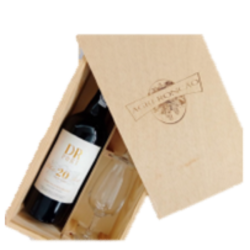 DR PORTO 20 AÑOS WHITE cx MADEIRA +2 CALICES 6x75cl