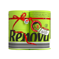 RENOVA P.HIG. RED LABEL MAXI VERDE 5x4Rolos