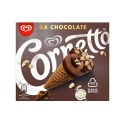 OLA GELADOS CORNETTO CHOCOLATE 6x(6x90ml)