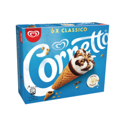 OLA GELADOS CORNETTO NATA 6x(6x90ml)