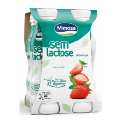 MIMOSA IOGURTE MAGRO LIQ. MORANGO 6x(4x156ml)