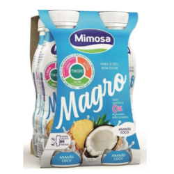 MIMOSA IOGURTE MAGRO LIQ. ANANAS/COCO 6x(4x156ml)