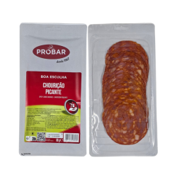 PROBAR BOA ESCOLHA CHOURICAO PICANTE FATIADO 16x80gr