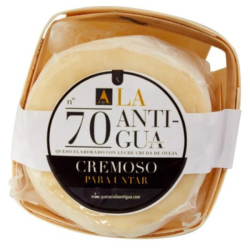 LA ANTIGUA QUEIJO CREMOSO OVELHA MINI C.DE MADERA 6x560gr